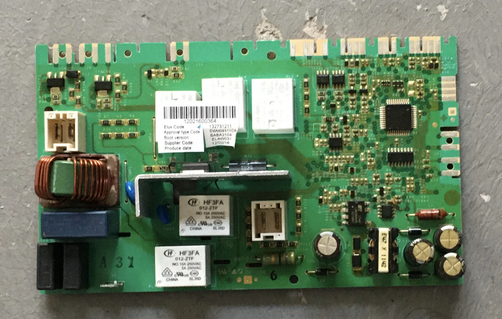 EWP1054S EWF85651 132731211 test ok circuit board motherboard