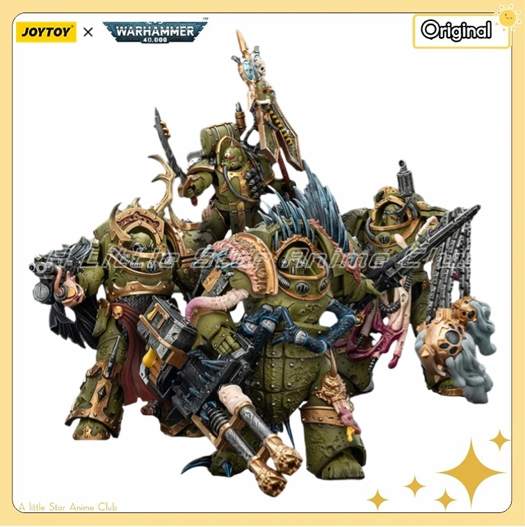 

Предзаказ: Фигурка JOYTOY 1/18 Warhammer 40000 Death Guard Team, модель игрушки
