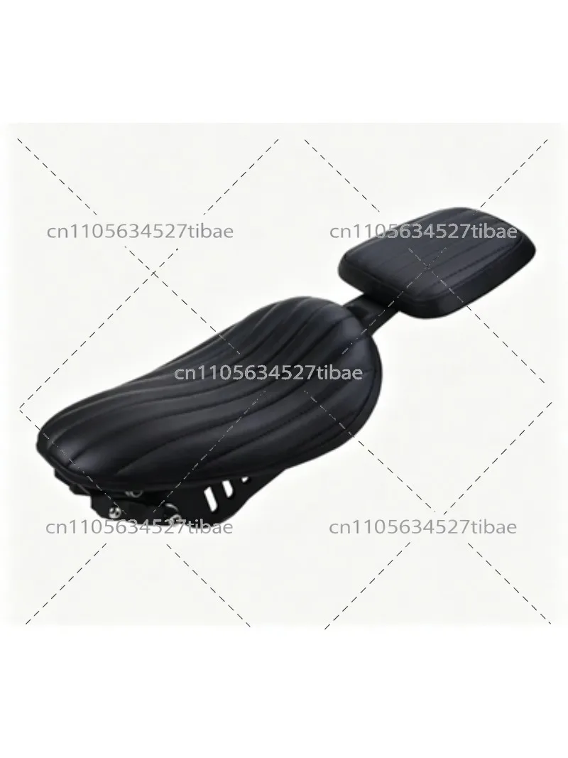 Motorcycle Rear Seat Cushion Assembly Folding Front Seat for YP500 B50 Modification
