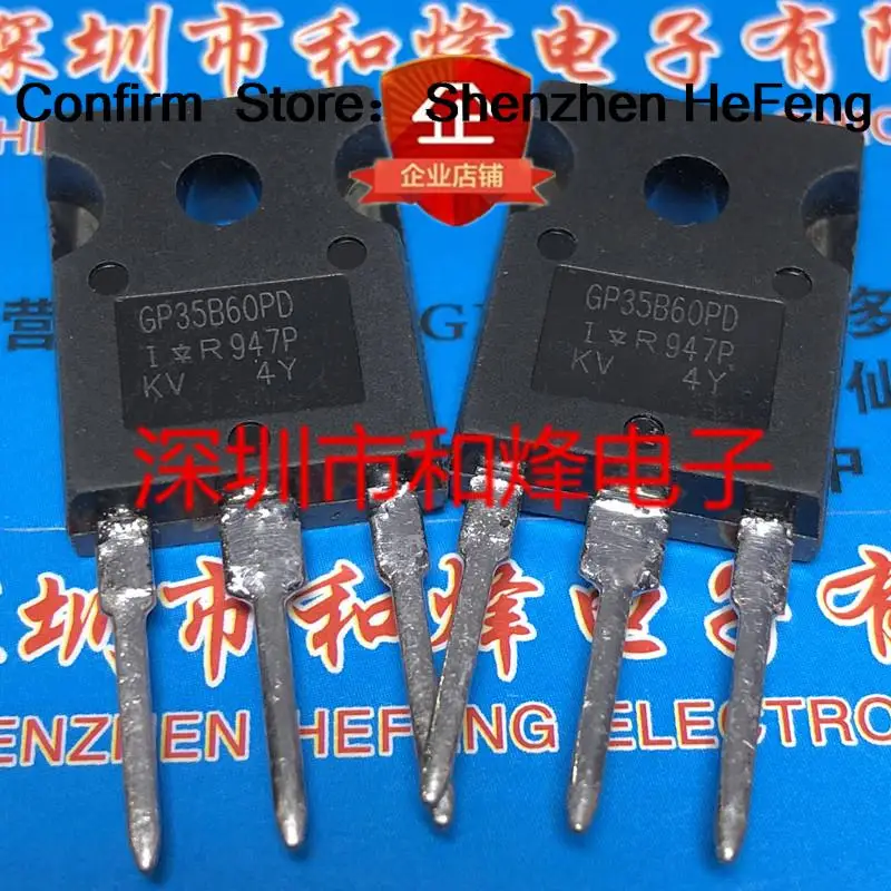 

10PCS GP35B60PD IRGP35B60PD TO-247 600V 34A ORIGINAL Quick Delivery In Stock