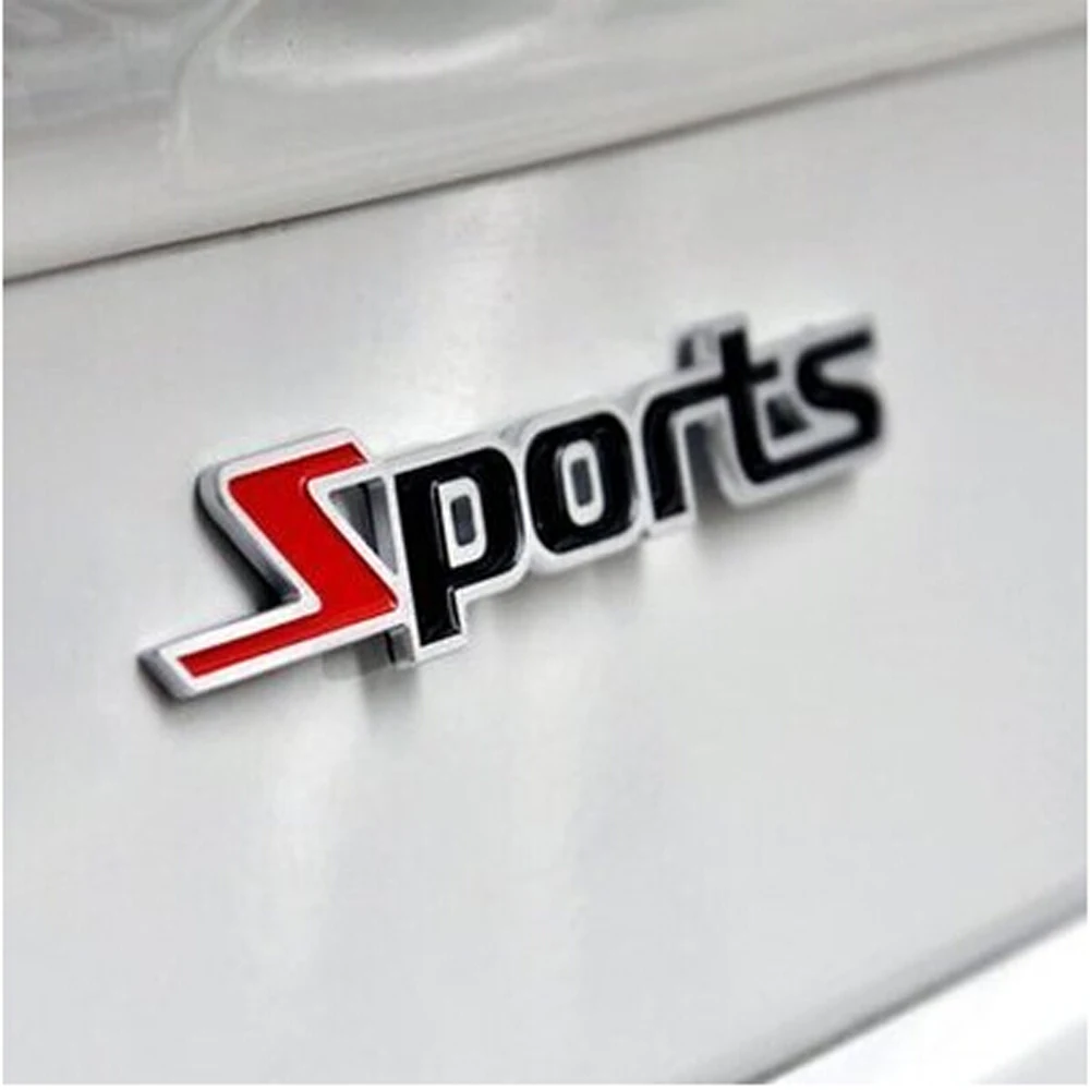 Car Labeling Sports 3D Chrome metal Car Sticker Emblem Badge Decal for skoda octavia fabia rapid yeti Kodiaq superb