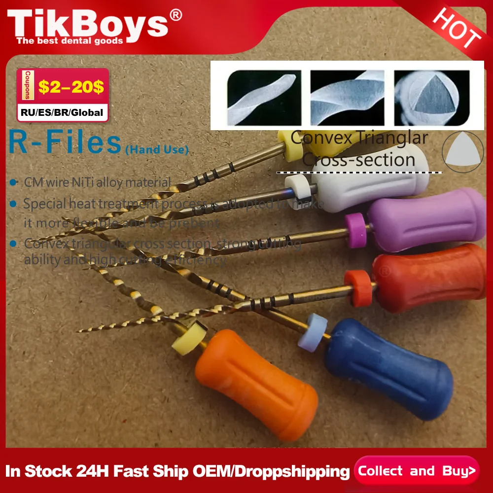 

Dental Super Files Hand Use Needle Files Endodontic Niti Needle Use for Root Canal Cleaning Endo Dentist Instrument Lab SX-F3