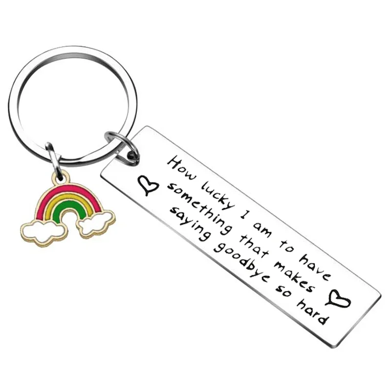 Going Away Gift Keychain Farewell Gift For Best Friend Coworker Colleague