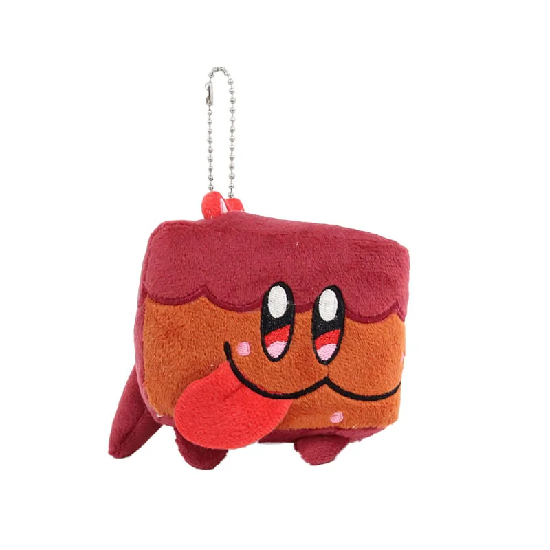 Cartoon Creative Cookies Run Kingdom Plush Pendant Key Chain Back Packaging Jewelry Soft Plush Doll Gift for Boys and Girls