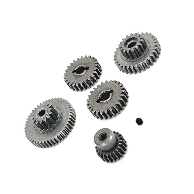 قطع غيار سيارات التحكم عن بعد ترقية علبة التروس المعدنية ترس المحرك لـ MJX H12Y H12Y +