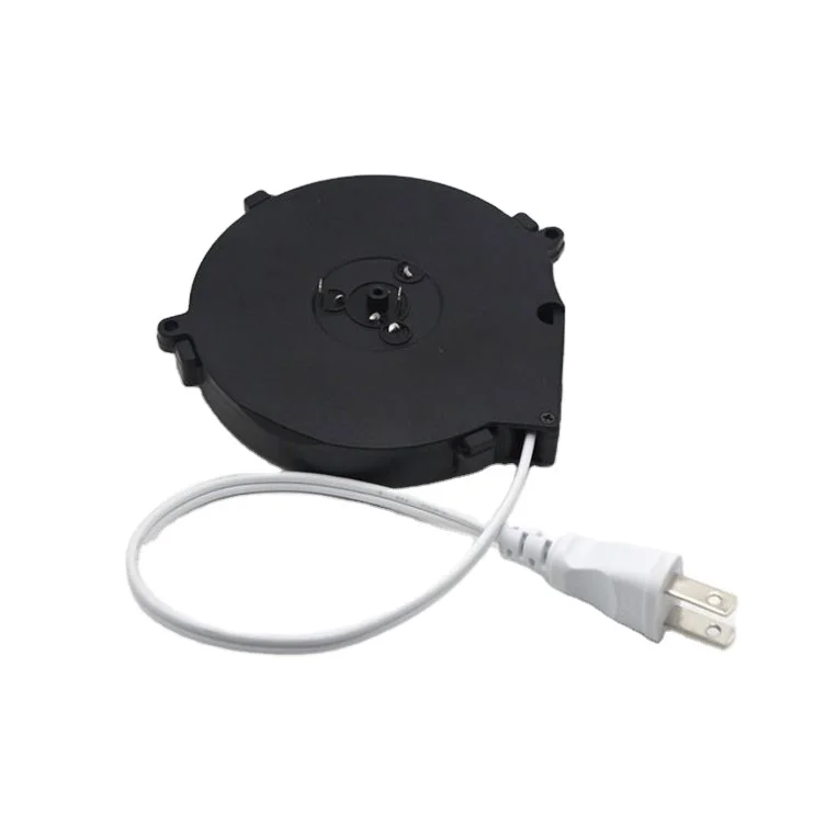 Automatic Japan/ US / EU / UK AC PLUG Standard  Extension Power Cord Reel Retractable Spring Loaded Cable Reel 2 Cores