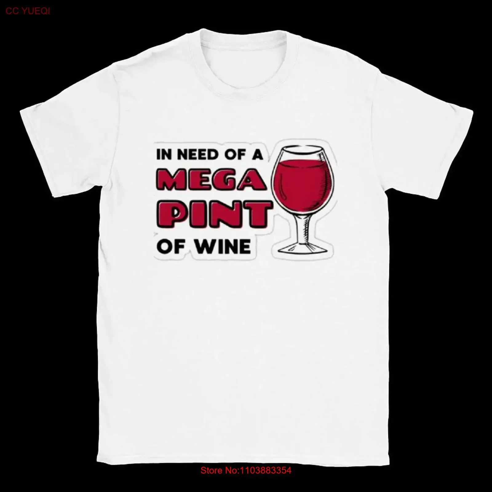 Футболка MegaPint of Wine с круглым вырезом, винтажная стираная домашняя уличная одежда, удобный повседневный топ для повседневной носки, стильный дышащий
