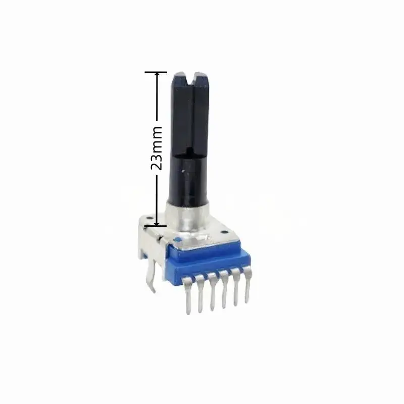 3 uds RK12 potenciómetro doble de 6 pines A10K B103 B203 B503 B104 altavoz de órgano electrónico ajuste de volumen de Audio B10K B20K B50K B100K