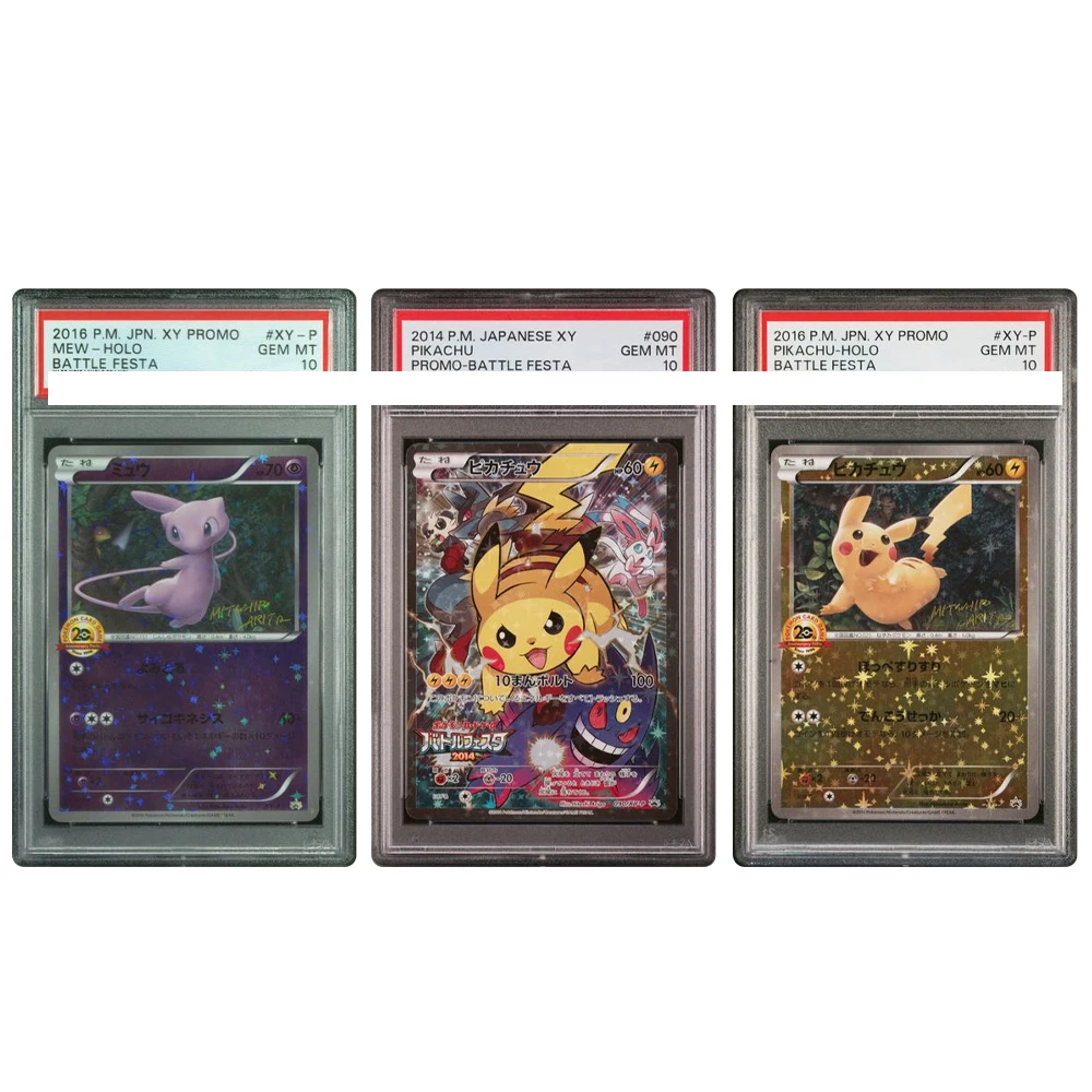 

Pokemon Ptcg аниме-карта японский Пикачу Мяу Чаризард 10 точек рейтинг карты аниме игры коллекционные карты подарочная игрушка