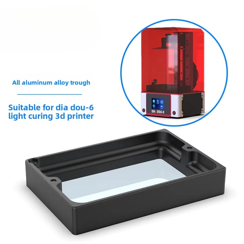 

Brand new original for Dimia 3D DOU-6/8/10 UV Curing 3D Printer aluminum alloy material trough kit