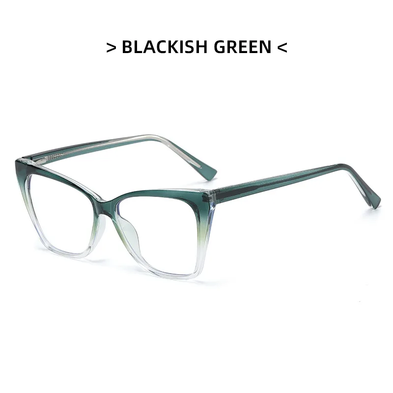 53349 TR90 Anti-Blaulicht-Kunststoff-Titan-optische Brillengestelle für Damen, modische Computerbrillen