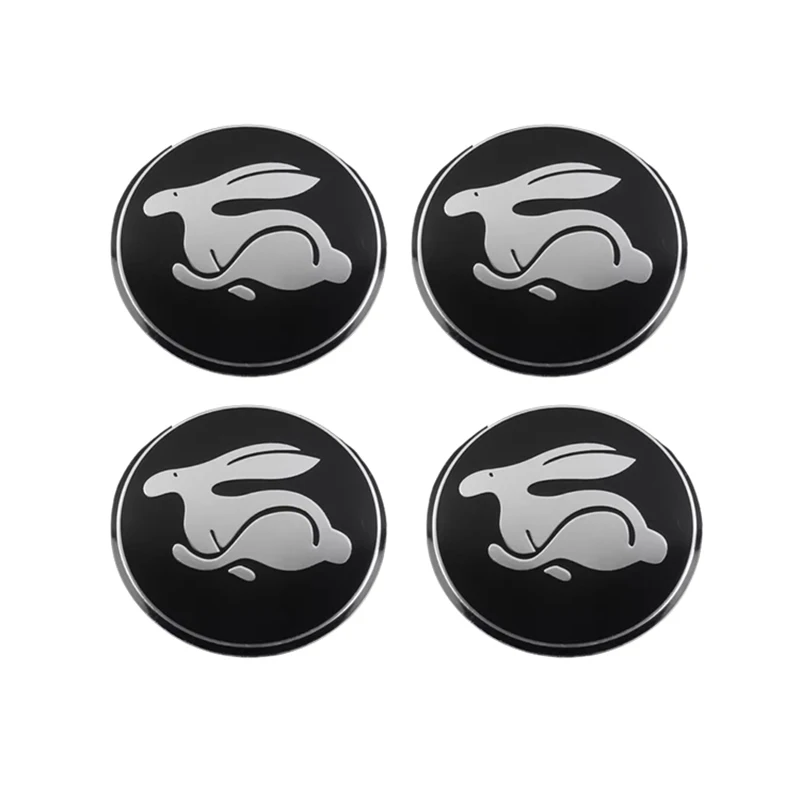 4Pcs SR Logo Car Wheel Center Emblem Sticker for Volkswagen VW Golf Passat Jetta Touareg Tiguan CC Polo Bora Sharan Hub Badges