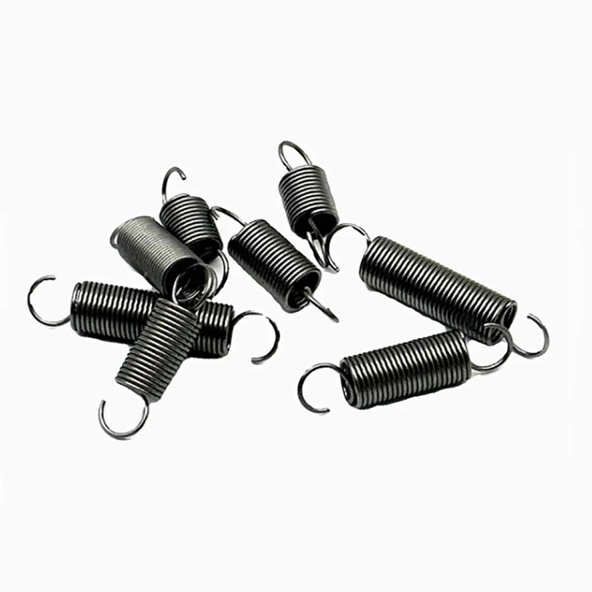 Out Diameter 6mm Tension Springs 0.8mm Wire Diameter Extension Springs Length 20/25/30/35/40/45/50/60/70/80/100mm-300mm