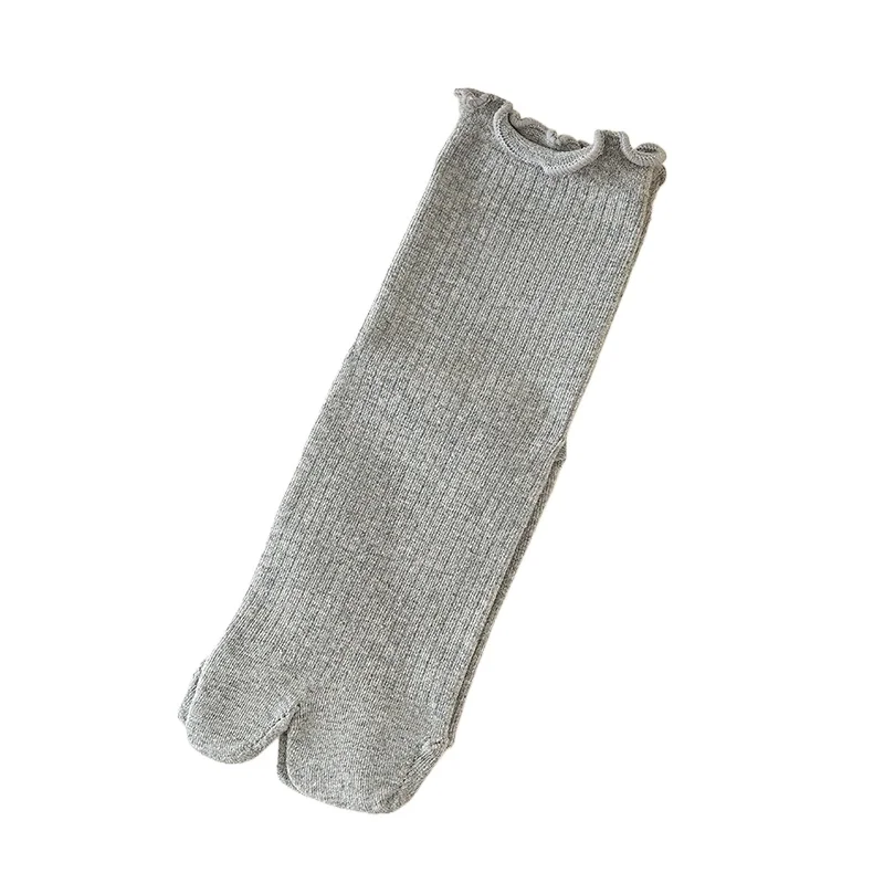 4 pares de calcetines de longitud media para mujer, calcetines finos de algodón para primavera y verano, calcetines largos transpirables que absorben el sudor