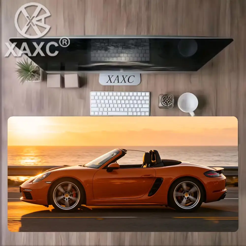 Cool racing car design mouse pad,  non-slip rubber base, waterproof and durable. Perfect for gamers, office workers and car XAXC