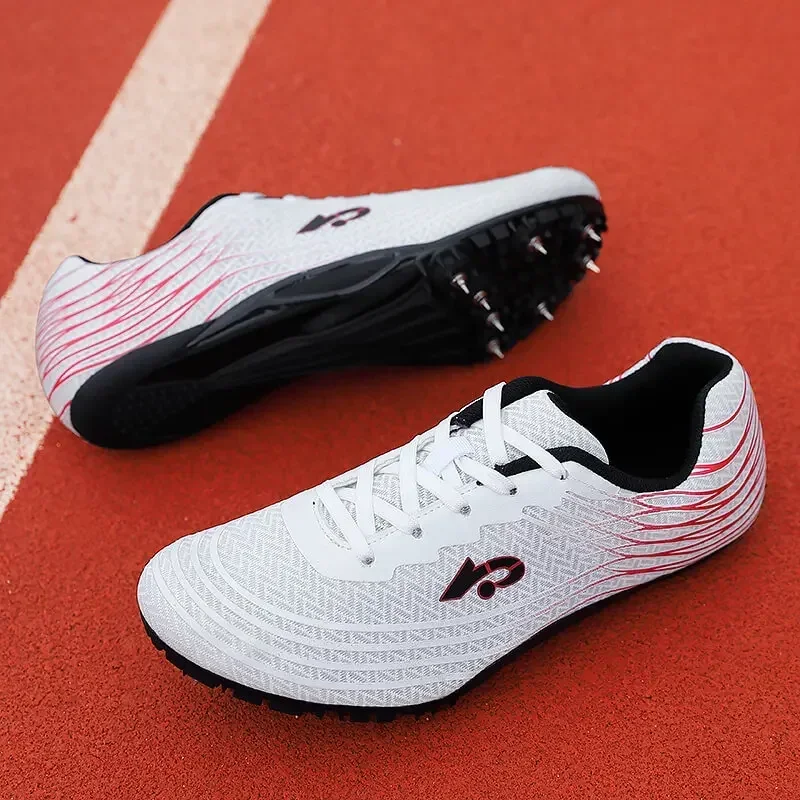 

Track and Field Shoes for Men, Spike Running Shoes, Lightweight, Soft, Professional Training Shoes, Athletic Shoes