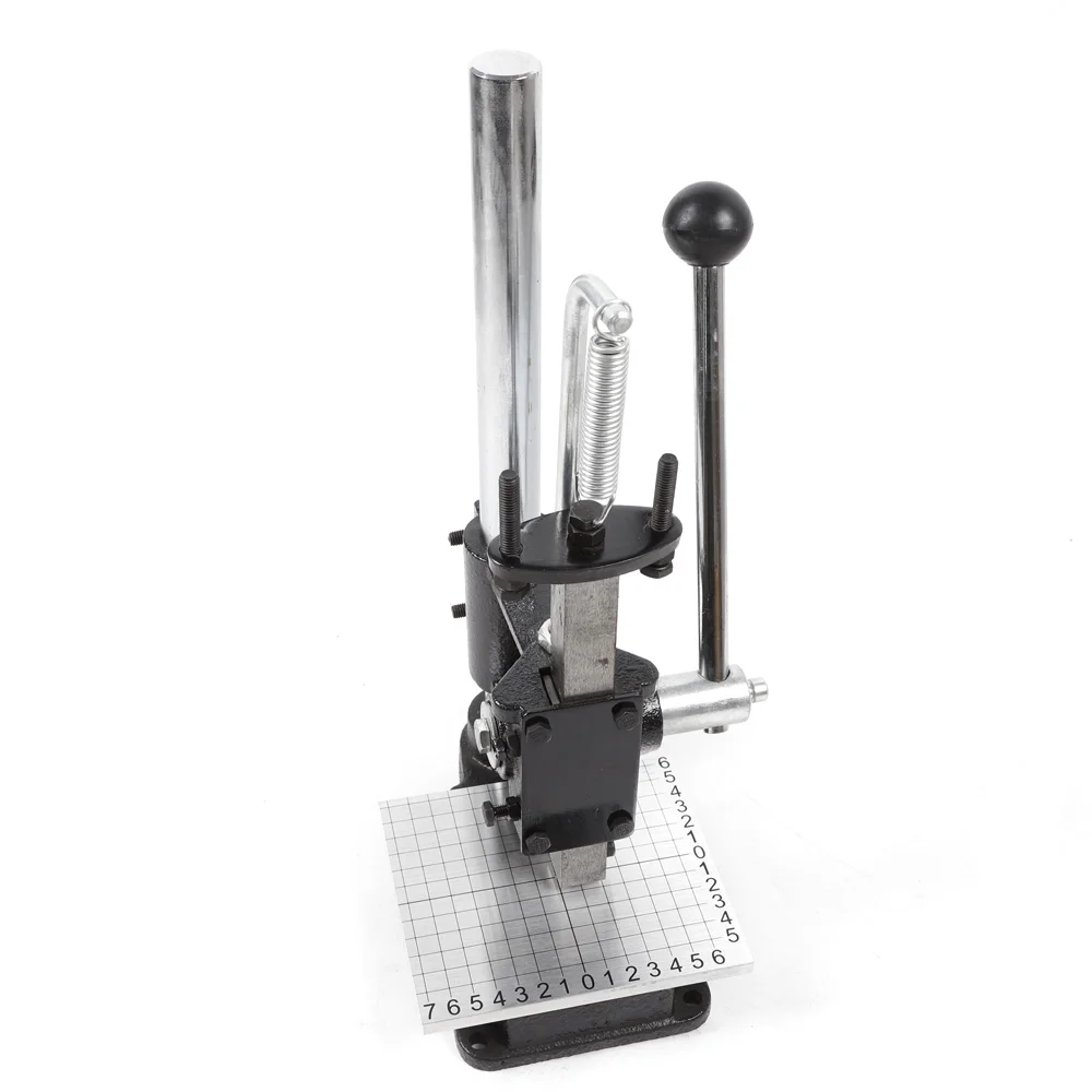 Hole Puncher – Adjustable Height, High-Strength Cast Iron, Easy to Clean