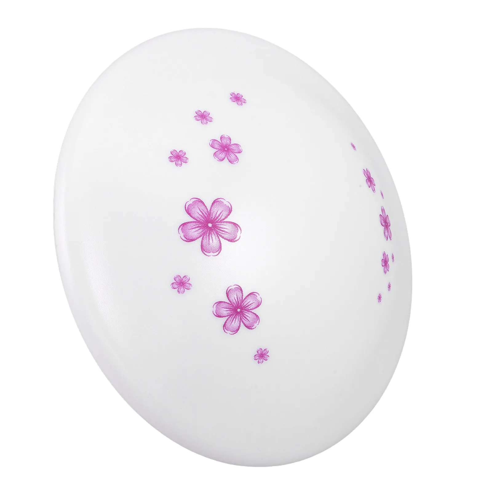 

Floral Flush Mount Ceiling Light Shade Plastic Lamp Cover Replacement Bedroom Corridor Nursery Decorative Anti-Glare Light
