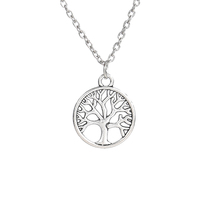 New Hot Retro Charm Life Tree Pendant Necklace For Men Women Gifts Europe And America Personality Peace Tree Ornaments Jewelry