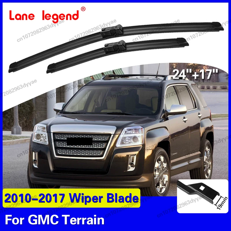 

For GMC Terrain 2010-2017 Front Windshield Wiper Blades 2pcs Windscreen Window Accessories 2011 2012 2013 2014 2015 2016