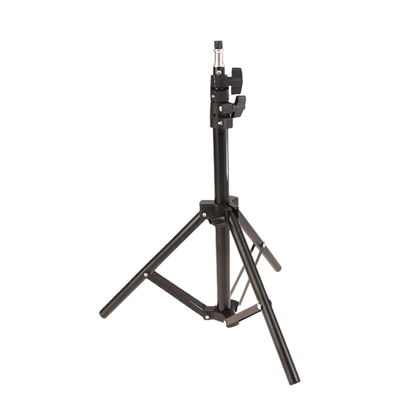 Universal Photo Light Tripod Stands Retractable Photo Light Stands Aluminum Portable Stands Adjustable Height For Photo Lights