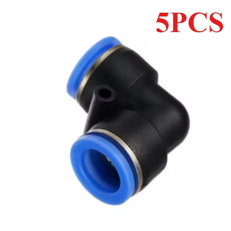 5Pcs neumatic Tube Connector Air Quick Fittings Plastic Water Hose 4-14mm Compatible with PU PY PK PM PV PE for Air Compressor
