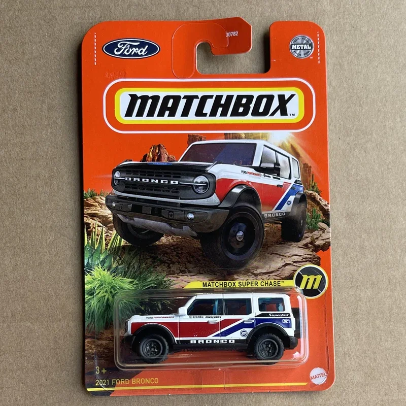 Оригинальный Mattel Matchbox автомобиль супер Чейз 2020 Benz Corvette Porsche Macans 2021 Ford Bronco автомобиль игрушки для мальчиков коллекционный