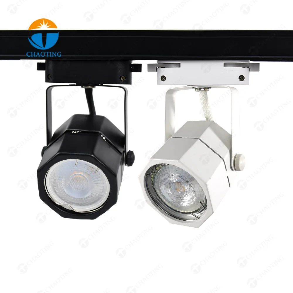 Spot-It Adjustable Spotlight 2 3 4 Wires Lighting System Die Cast Aluminum Gu10 Housing Mr16 Led Track Light for Supermarket