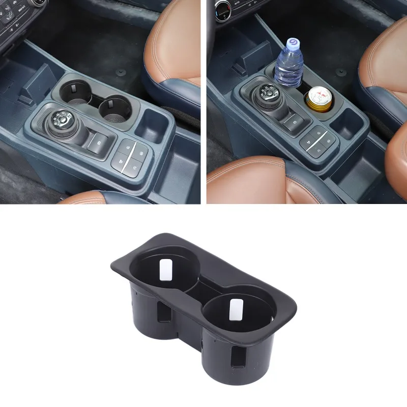 

TPE Center Console Cup Holder Protector for 2022+ Ford Maverick Car Accessories