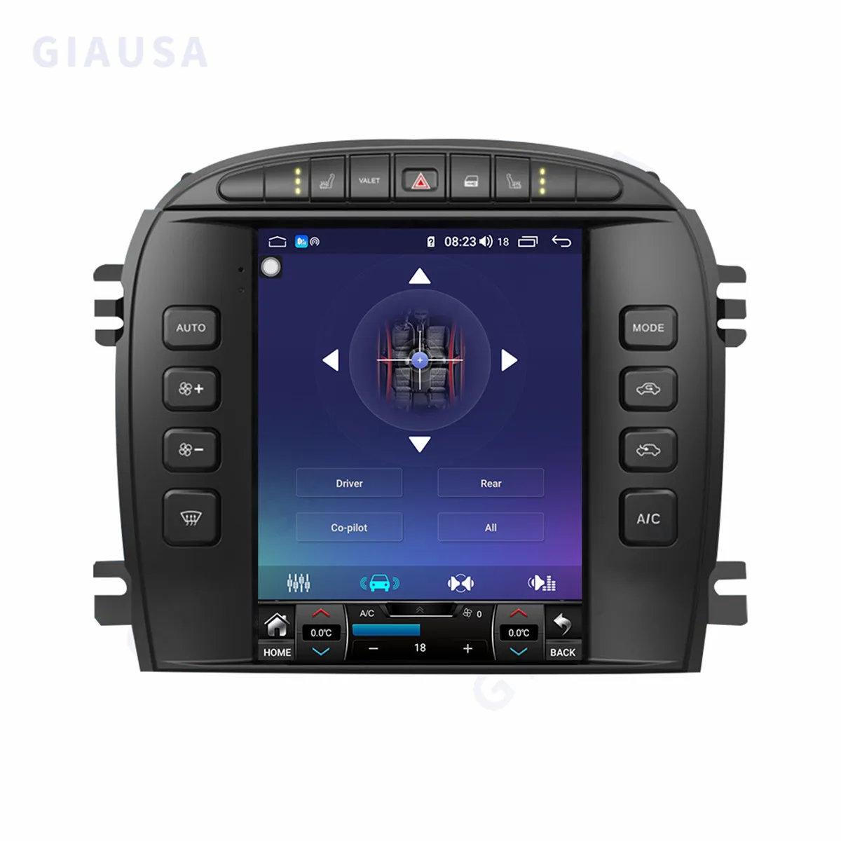 For Jaguar S X Type 2001 - 2009 Android Car Radio Screen Auto Stereo Tape Recorder Multimedia Player GPS Navigation Carplay DSP