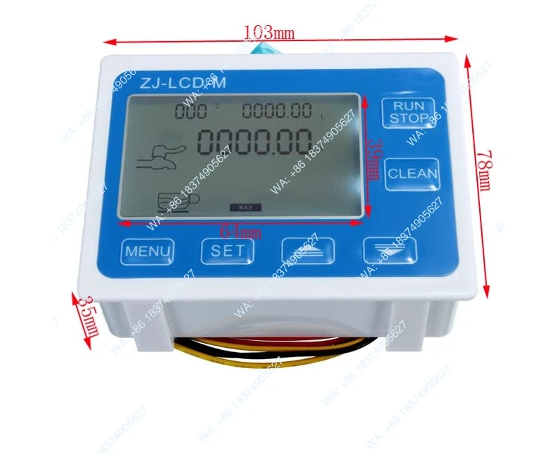 Quantitative controller 4 fractional flow meter 4 sub-tube liquid automatic filling machine