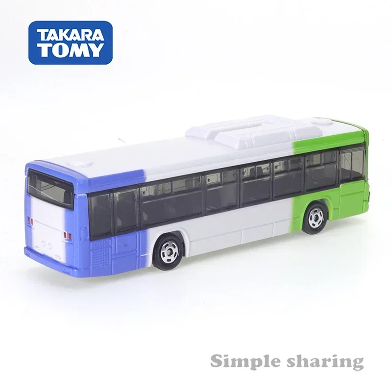 Takara Tomy Long Type Tomica No.129 Isuzu Erga Osaka City Bus Diecast Automotive Model Ornaments Cas Toys Gift Decorations