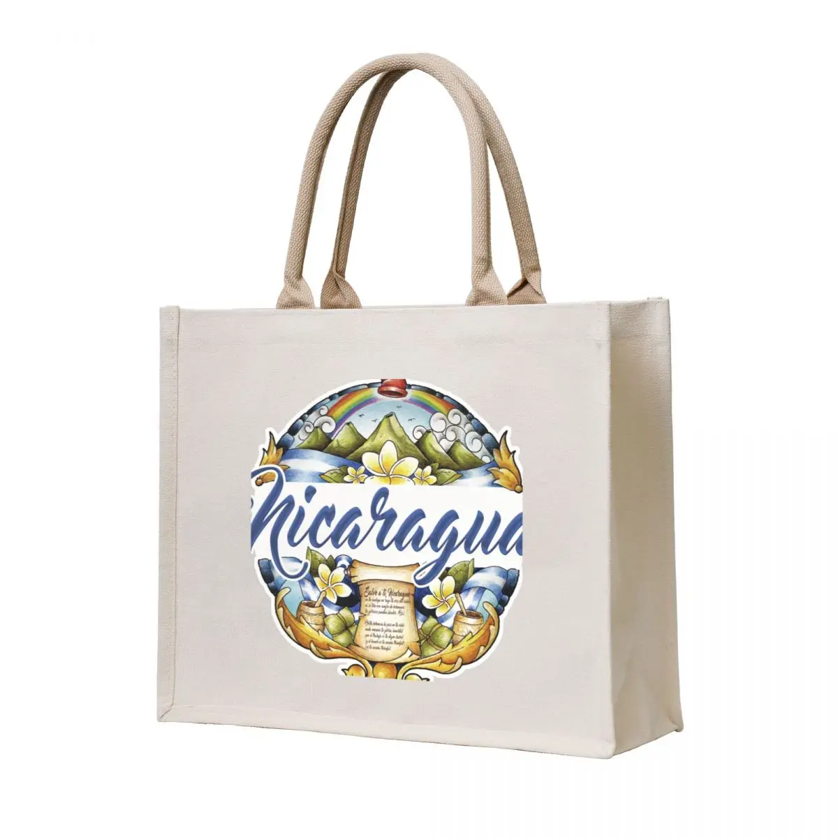 

Hail to you Nicaragua Tote Bag Canvas stote bag Lady bags shopper bag woman Women's tote
