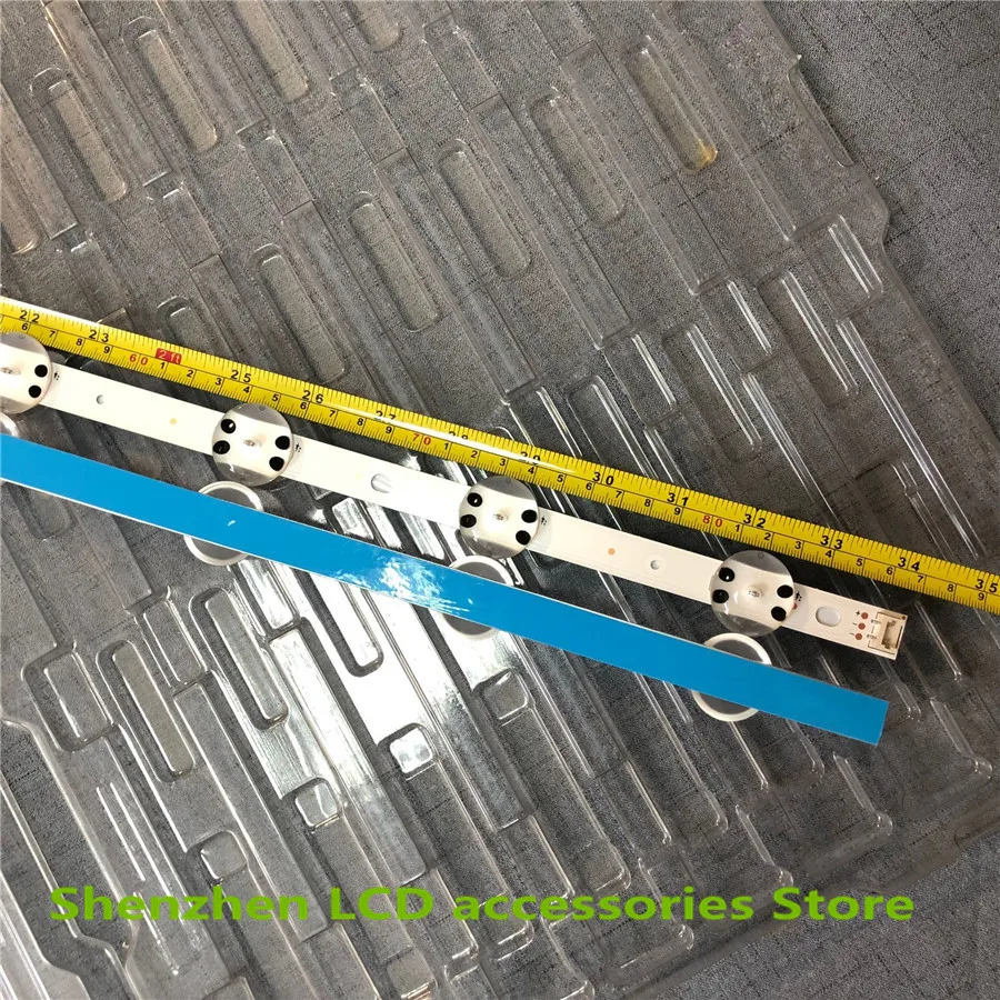 4Pieces/lot 10 lamp for LG SUNG WEI55V0 E74739 94V-0 43" V17 art3 2867 TV 43LJ614V 43LV340C 43UJ670V 43UJ6565 43UJ6525