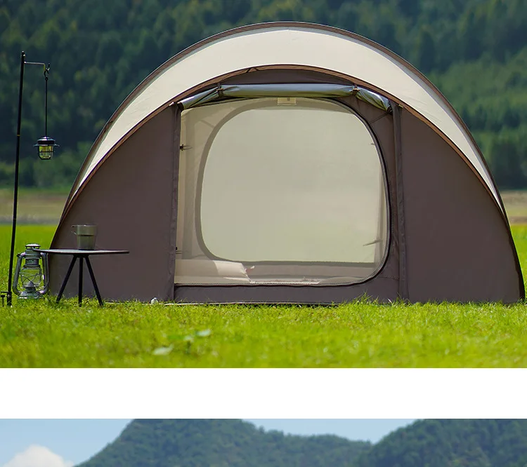 

Full-automatic boat tent fast opening camping folding portable beach camping sunscreen rainproof outdoor tent throwing tent