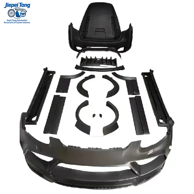 High-quality goods For s Cayenne 958 Carbon Fiber Parts Msy Style Body Kit Front Bumper Rear Lip Side Skirt