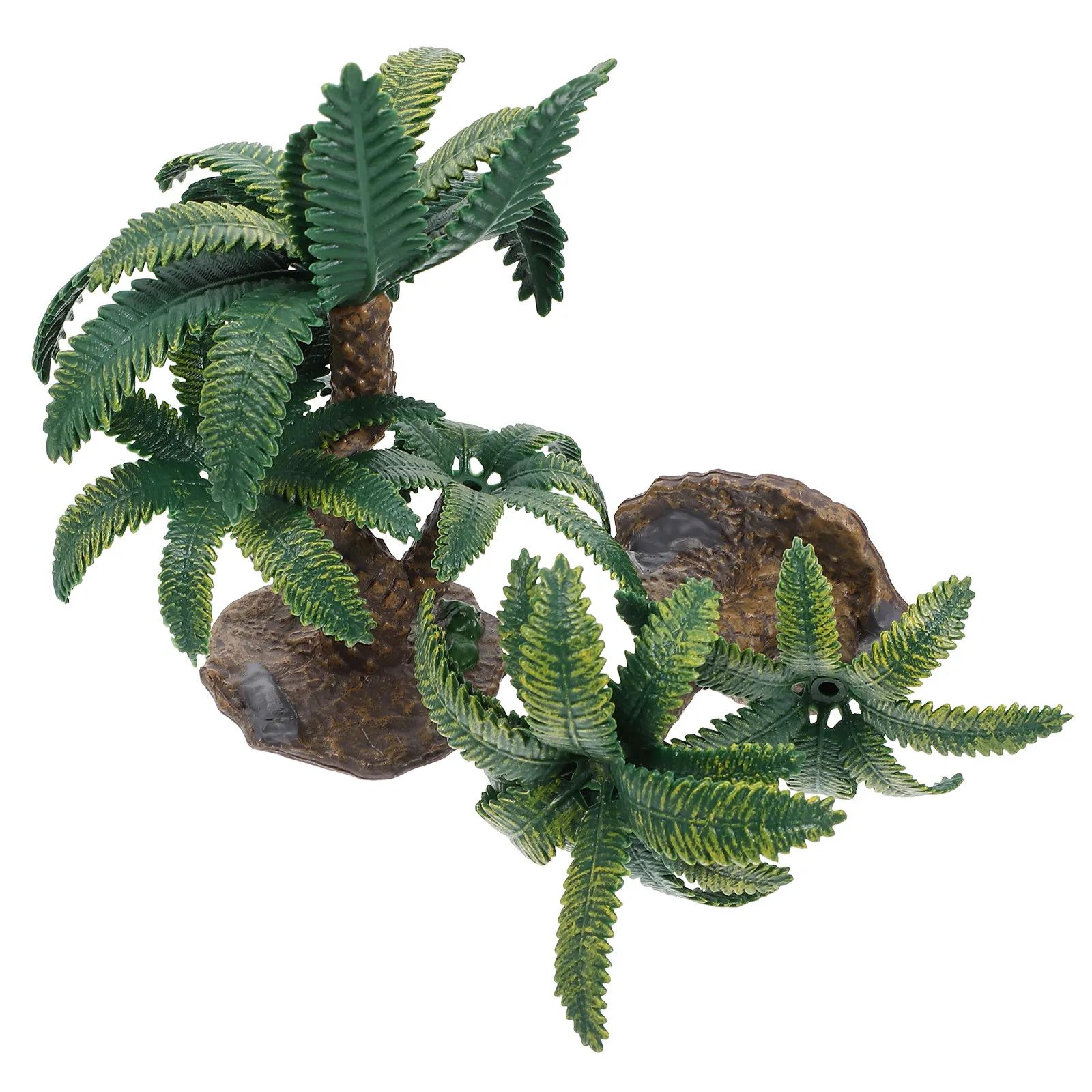 2Pcs Miniature Tree Models Realistic Plastic Landscape Trees for Sand Table DIY Micro Landscape Craft Decor Simulation Tree