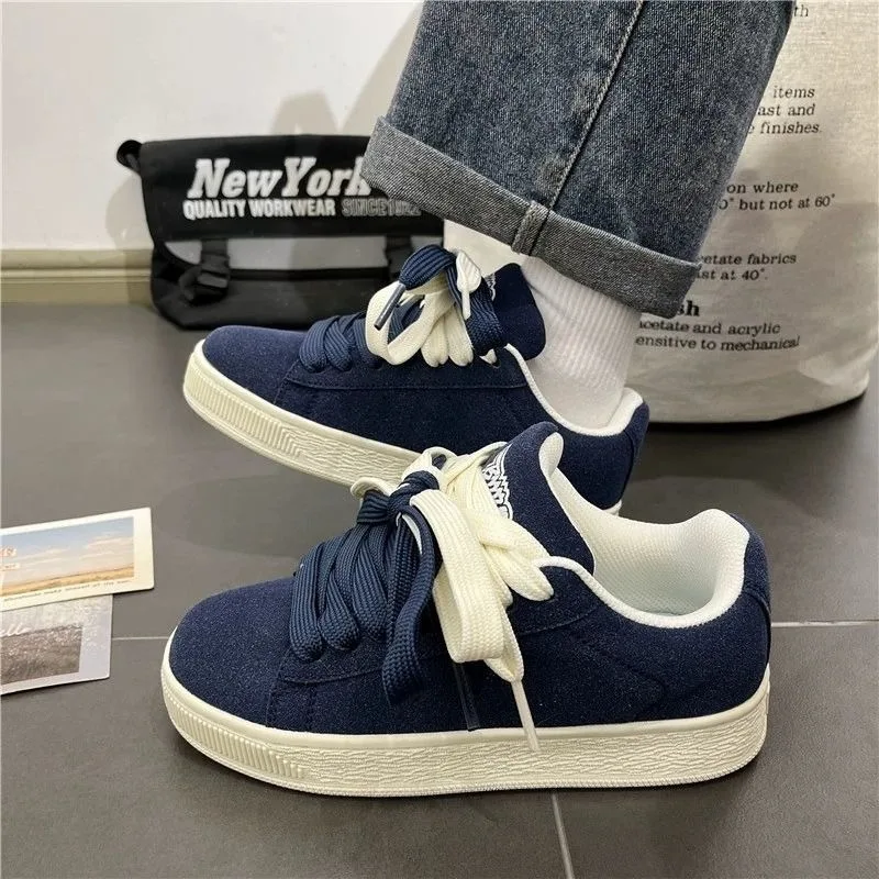 Outdoor Fitness Men Casual Sneakers Plus Size Couple Neutral Shoes Thick Soles Sports Running Shoes Fashion Breathable Trainers