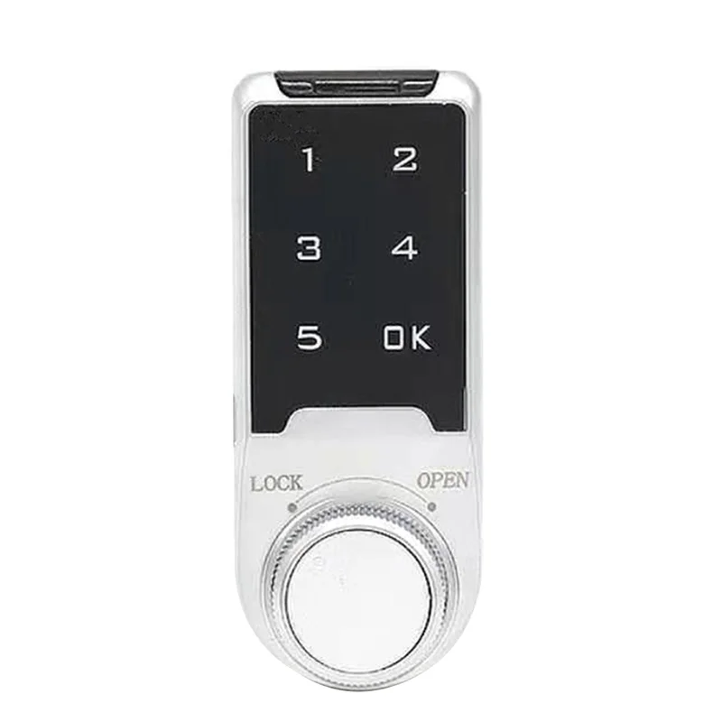 1 Set Blocco tastiera Tastiera elettronica Catenaccio monocilindrico Combinazione digitale Doppia sicurezza