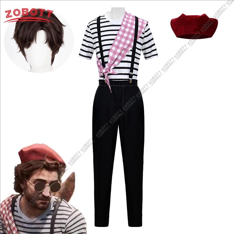 

Костюм для косплея Гюстава из игры «Клер Обскур»: Фэнтезийный костюм для мужчин, комплект из 33 предметов, маскировка для Хэллоуина, мужской наряд для вечеринки в стиле фантазия