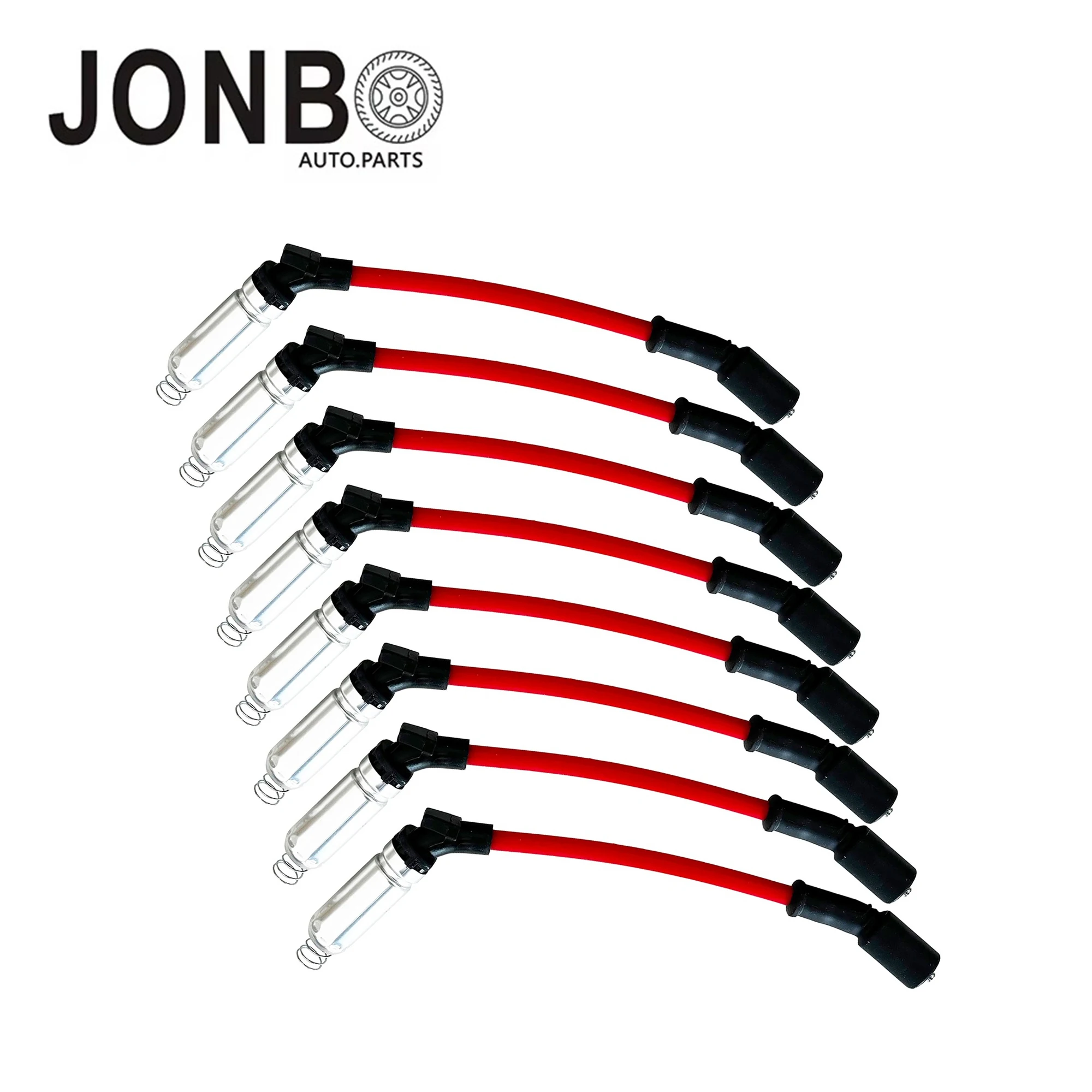 

JONBO 48322R 2000208 M8-48322 8PCS Spark Plug Ignition Wire Set For 2000-2009 CHEVY GMC V8 Buick