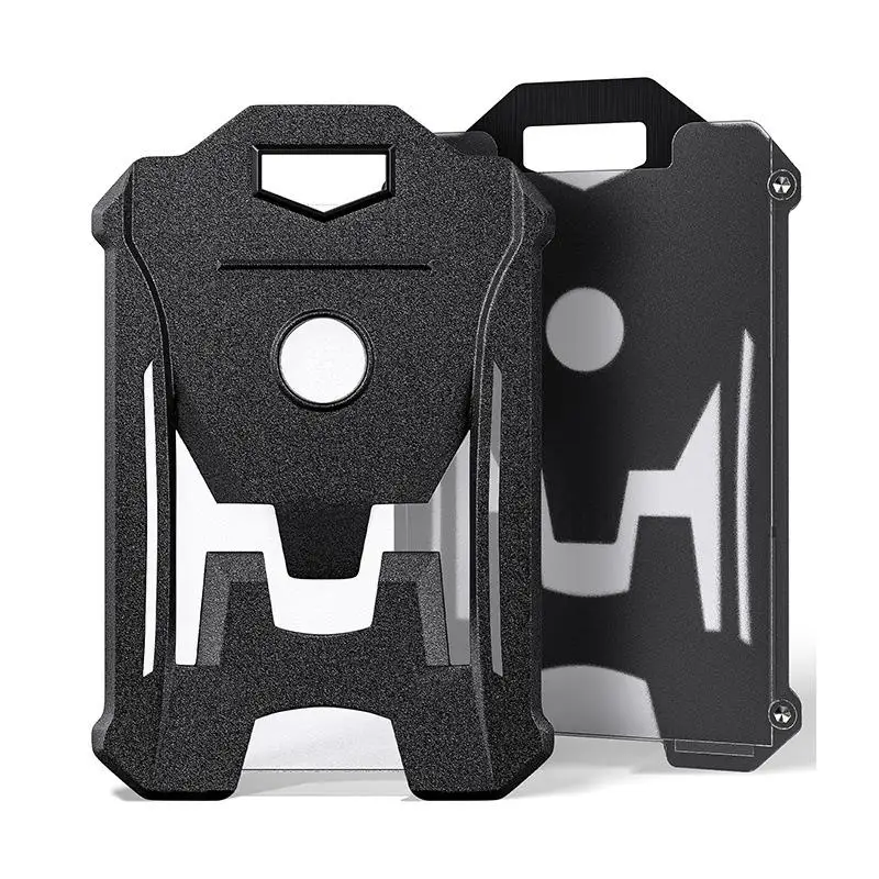 ID Card Holder Protective Cover Hard Plastic Case With Clear Window Heavy Duty Badge Holder For Office School