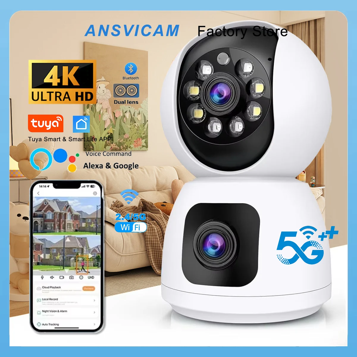 Tuya Smart 4K 8MP D… - image