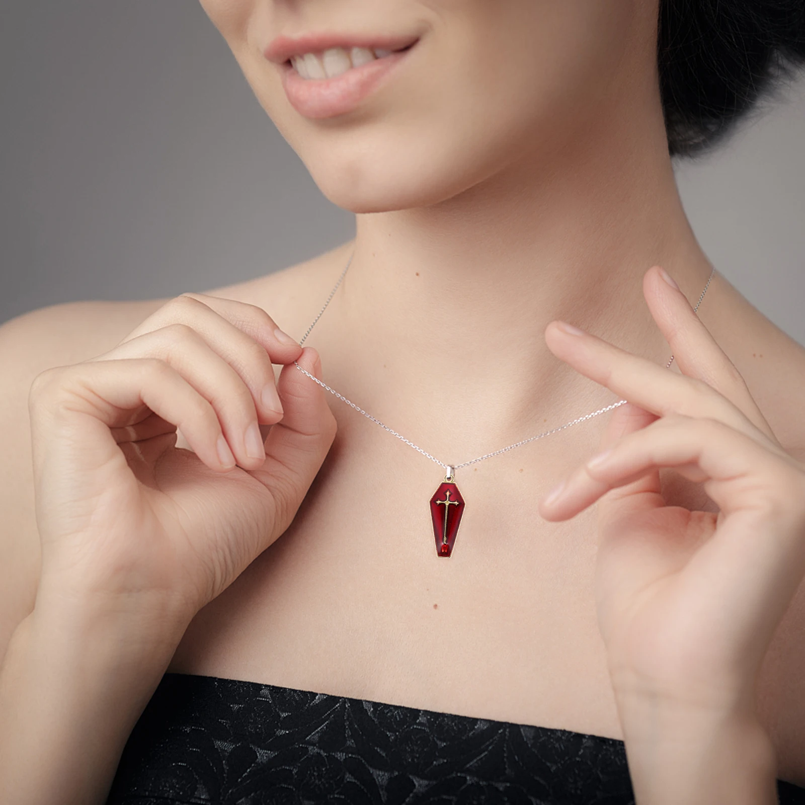 

20pcs Alloy Pendants Halloween Cross Shape DIY Charms Earrings Necklace Keychains Bracelets Decorative Accessories Jewelry