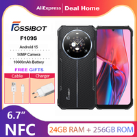 FOSSIBOT F109S,4G Rugged AI,24 Гб(6+18)+256 Гб,10600мАч,6.745\