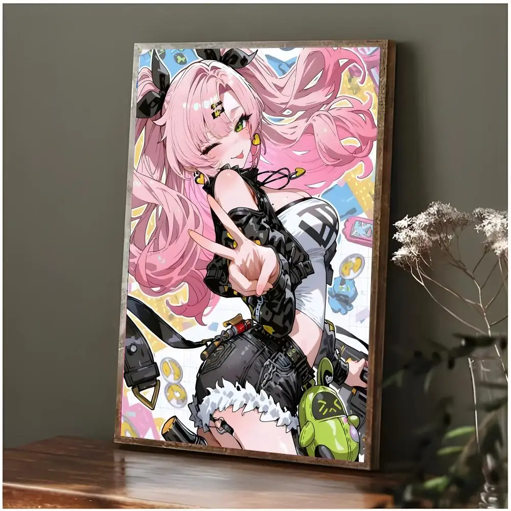game action Z-Zenless Zone Zero Poster Modern Wall Art Bedroom Living Room Print Unframed