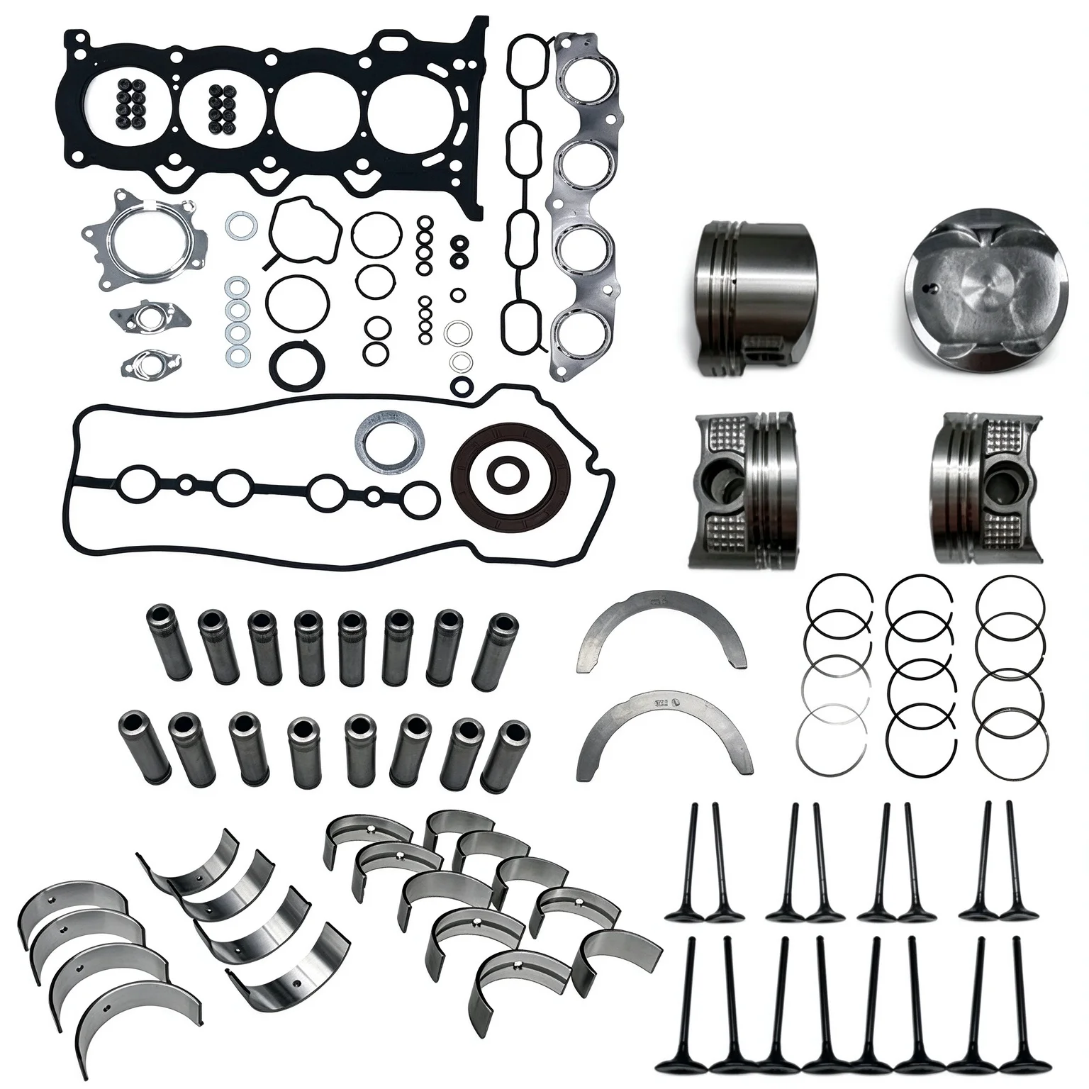 Engine Rebuild Kit For Toyota Coaster Hilux 4Runner Pickup Celica Corona 22R 2.4L RJ70 RB20 1982-1993 04111-35050 04111-35022