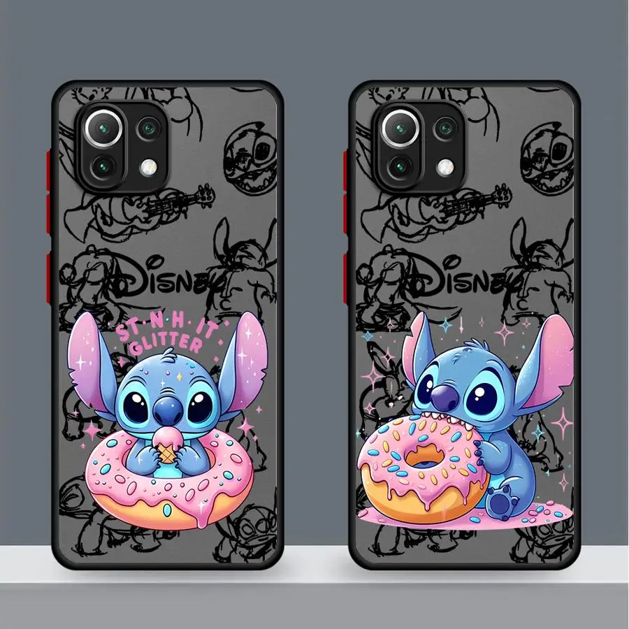 Disney Stitch Lovely Phone Case for Xiaomi Mi 14 Pro 9T 11T 10T Pro 11 Lite 5G 12T 11T 12 13 Pro 13 Lite Shockproof funda case