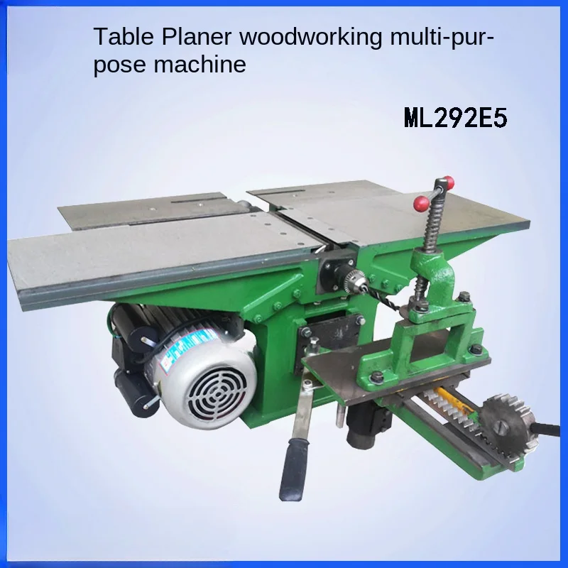 Ml292e5 Desktop Surface Planing Machine Woodworking Three-in-One Surface Planing Machine Muiltipurpose Wood Machine Tools 292e5