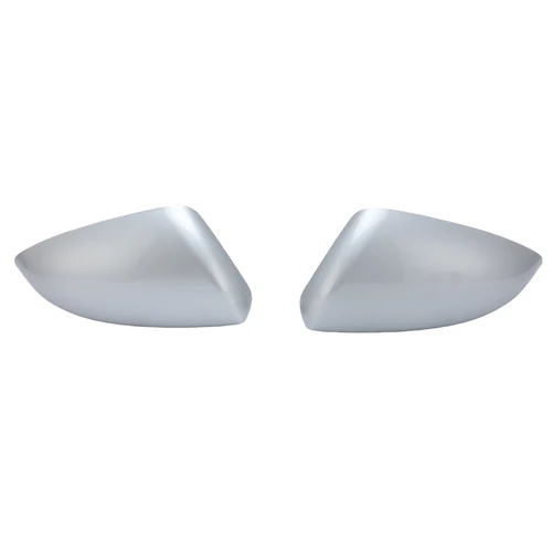 Imagen 2 del producto Tapa de la cubierta de la carcasa del espejo lateral para Nissan Quashqai J10 2007-2014 versión europea plateada con tapas de espejo de puerta con hebilla accesorios de coche